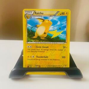 Raichu 43/146 XY Base Set Pokemon TCG LP Reverse Holo